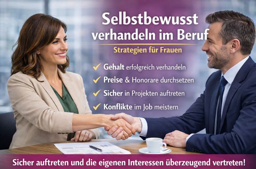 Selbstbewusst verhandeln im Beruf