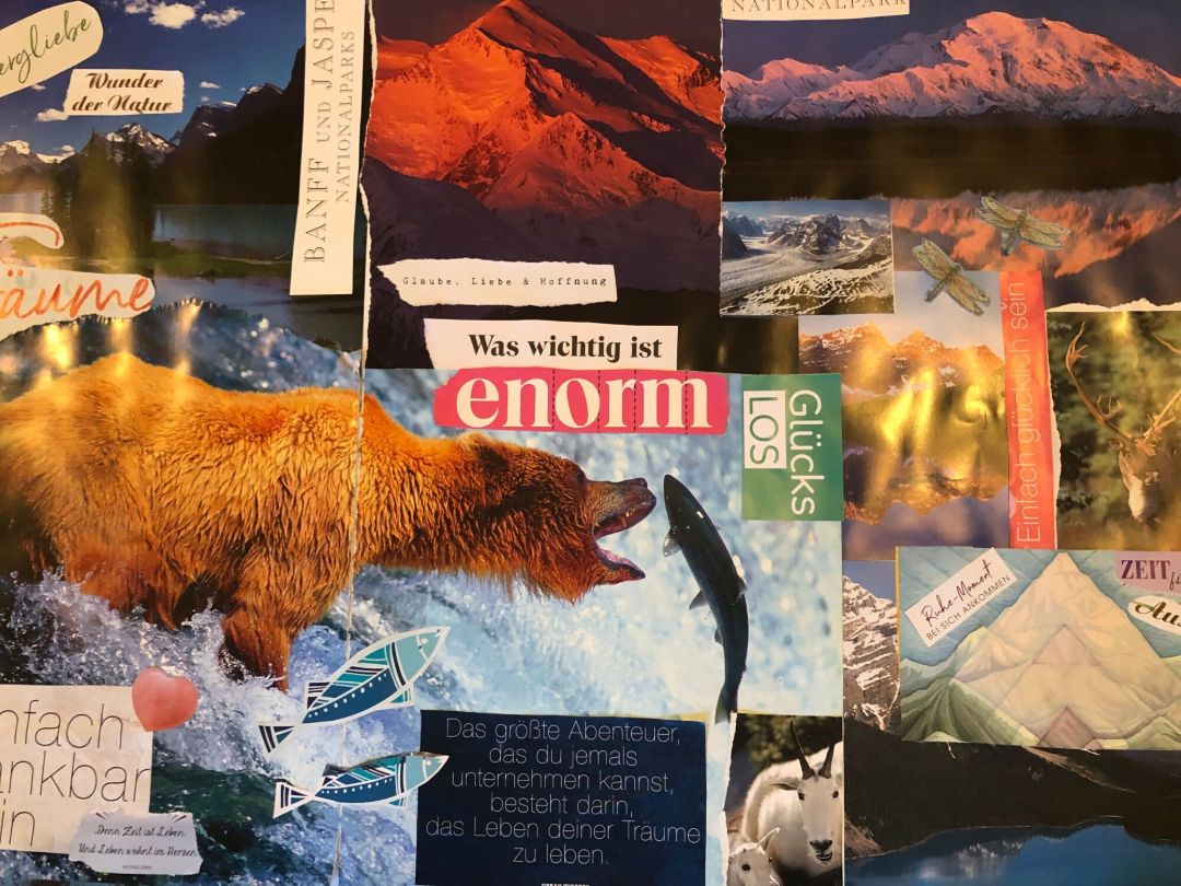 Gl&uuml;cks-Collage