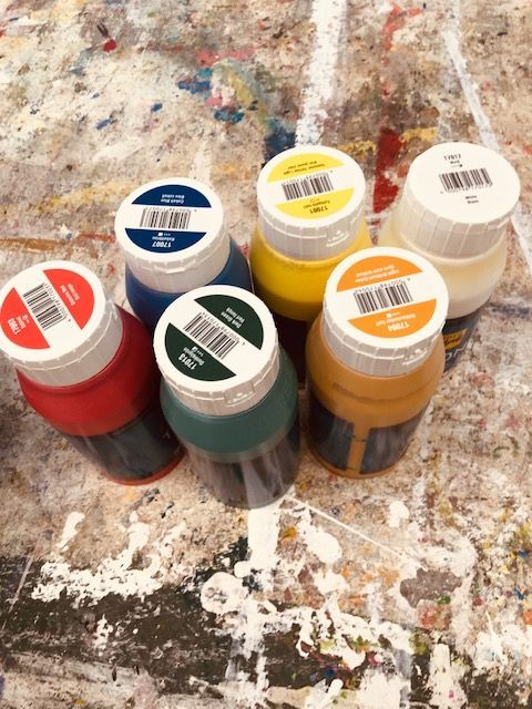 Acrylfarben