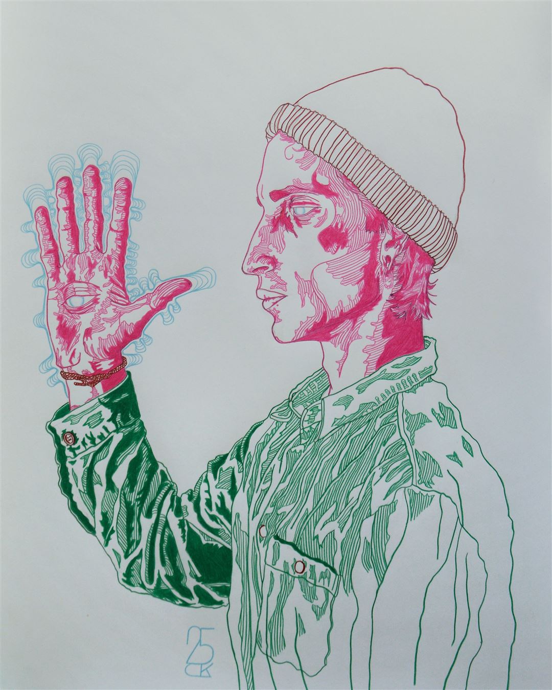 Die Hand des K&uuml;nstlers