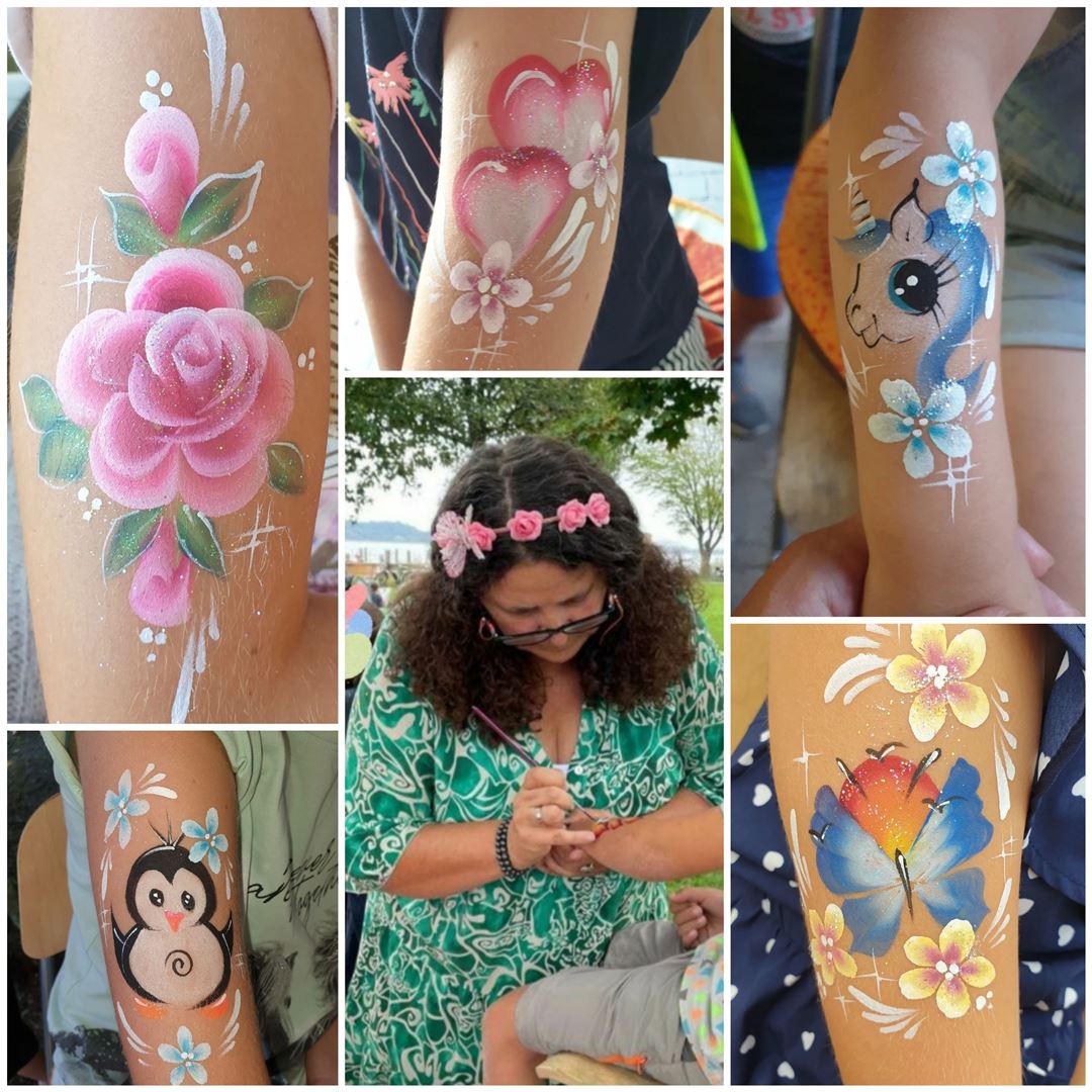 Kinderschminkenn mit Corinna Theis